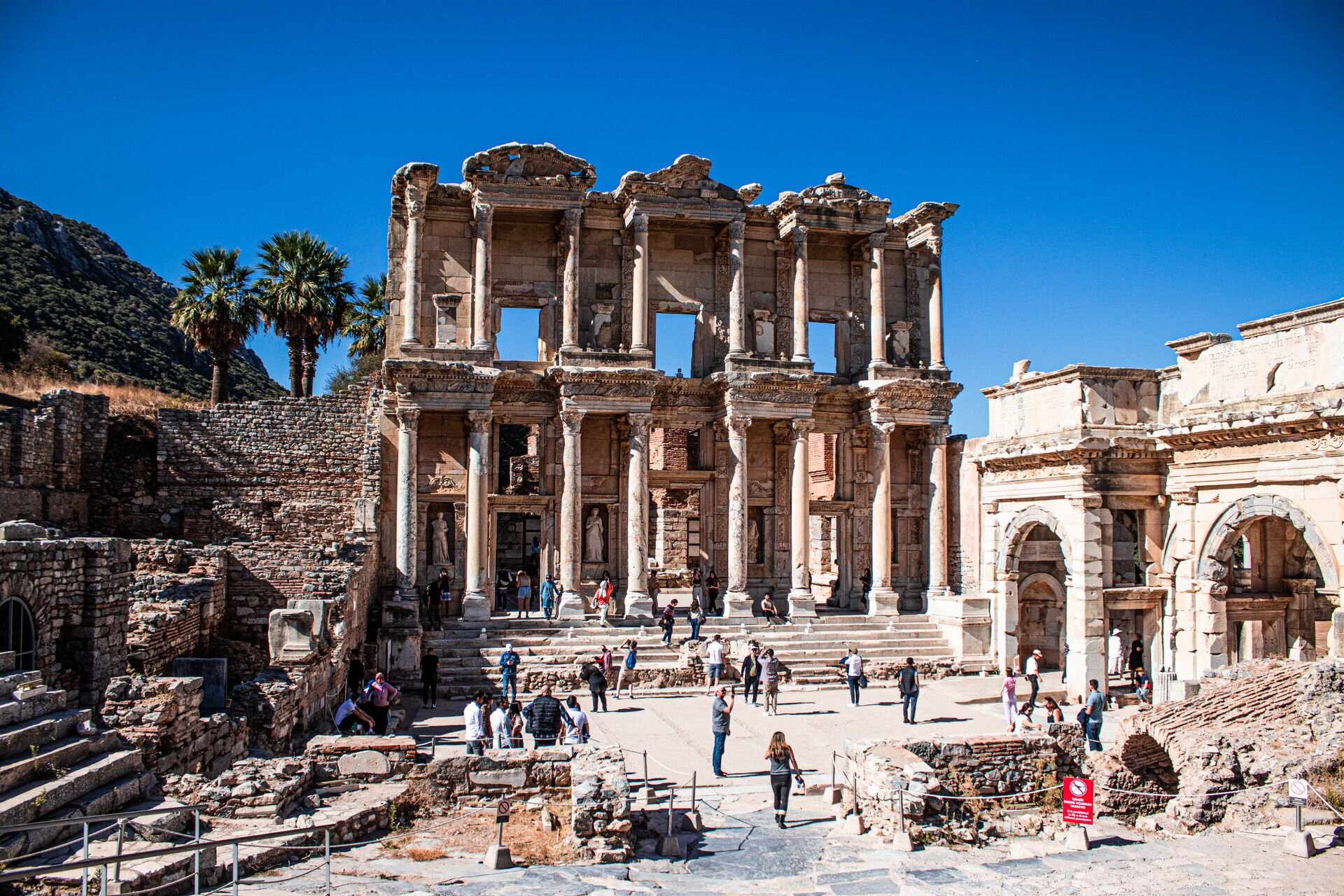 The Library of Celsus at Ephesus, Türkiye
