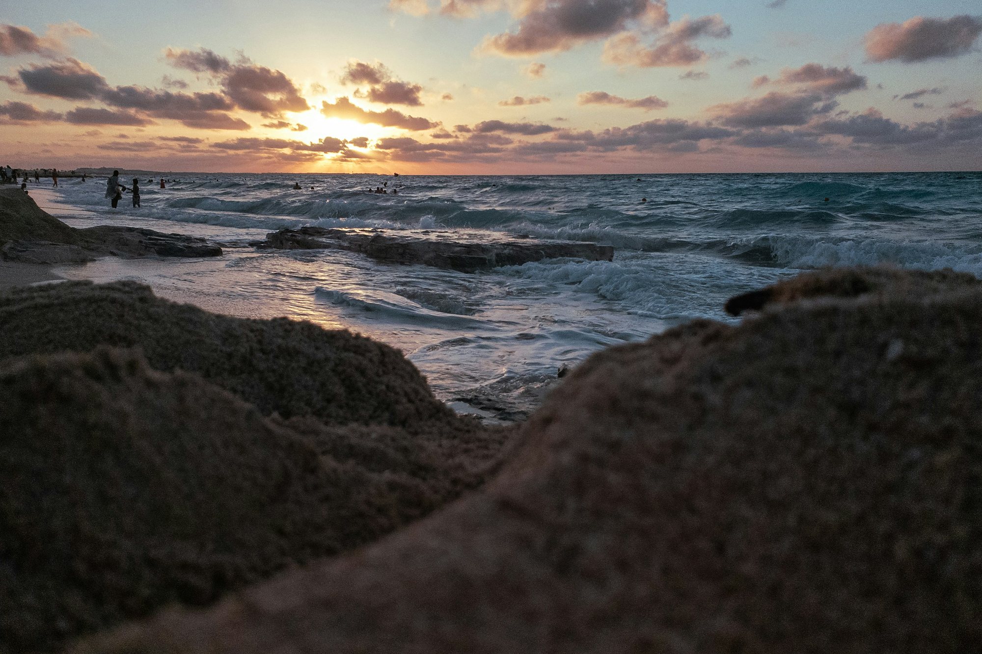 Sunset over the Mediterranean on Egypt’s North Coast
