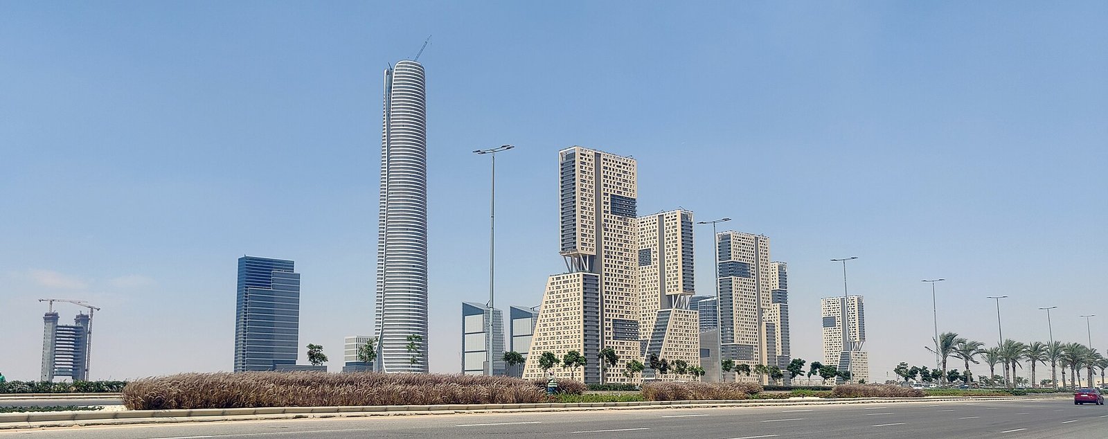 The Iconic Tower and the new central business district of Egypt's New Administrative Capital