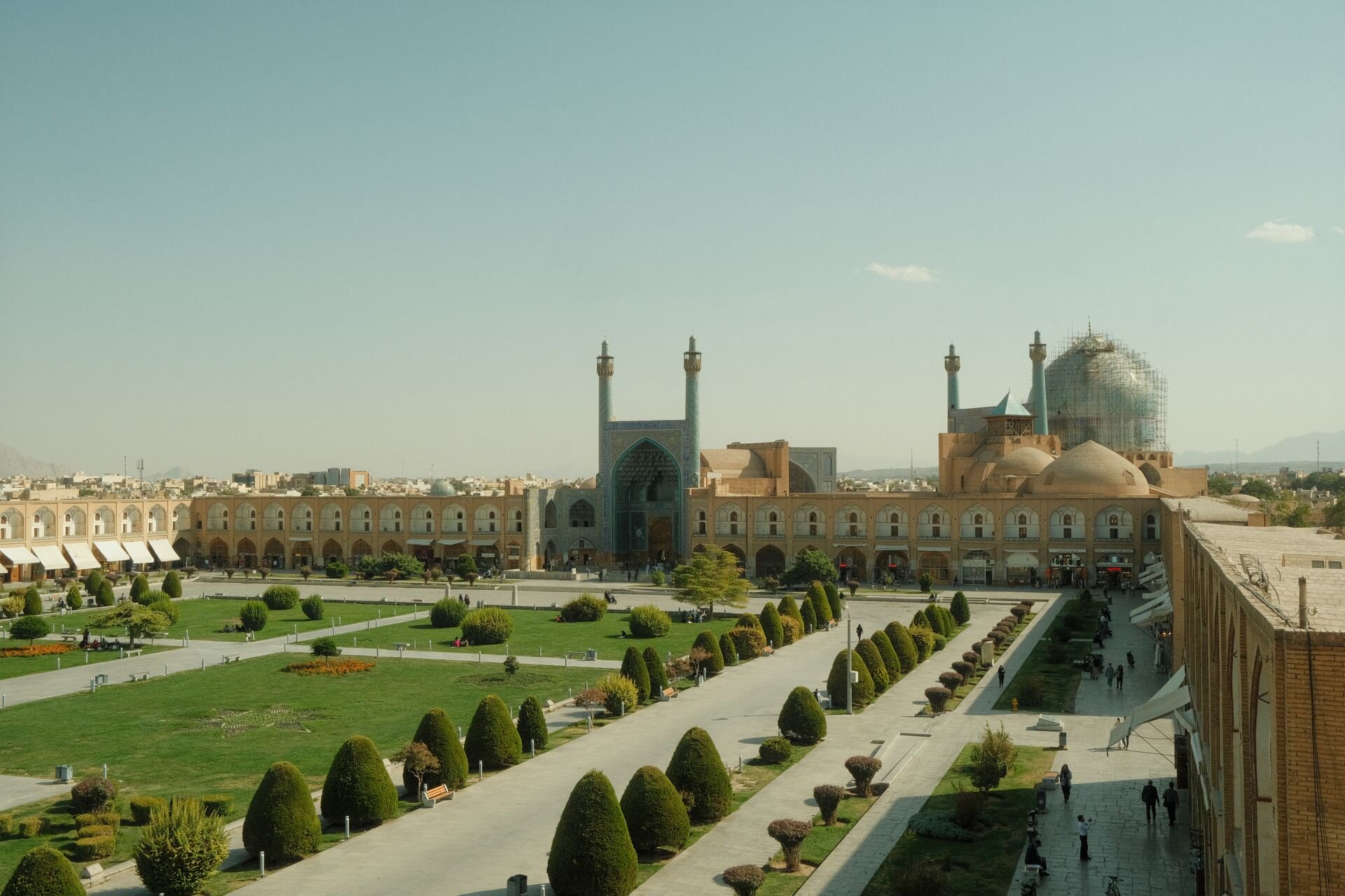 Naqsh-e Jahan Square and the Shah Mosque, Isfahan