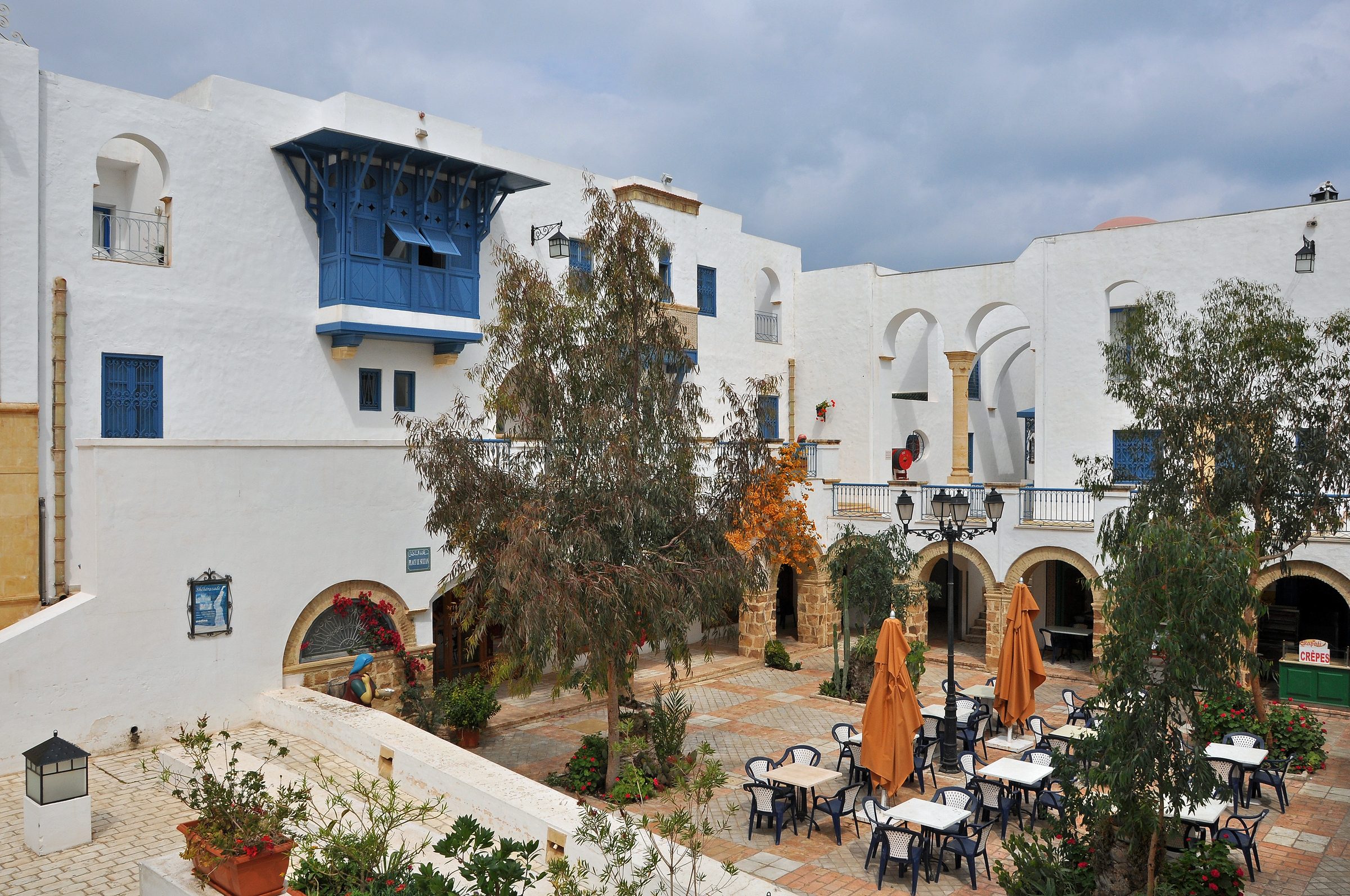 La nueva medina de Hammamet Yasmine, Túnez