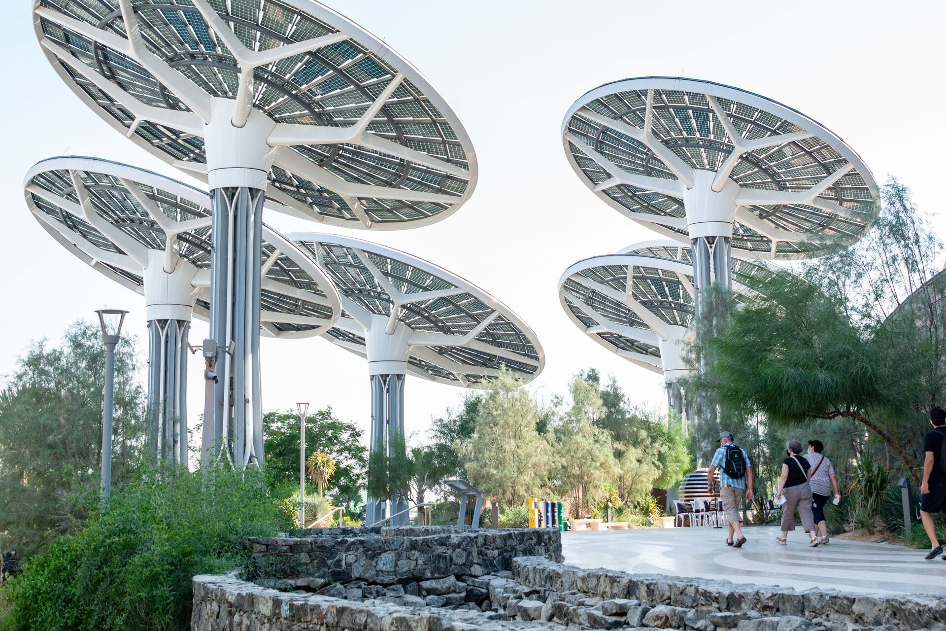 Los árboles solares del Terra Sustainability Pavilion, Expo City Dubai