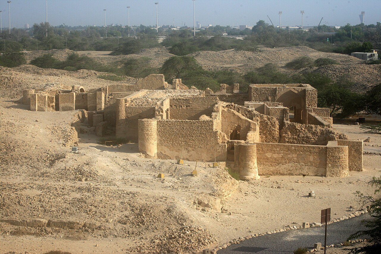 Las ruinas de piedra coralina de la antigua ciudad de Harireh, en la isla de Kish.