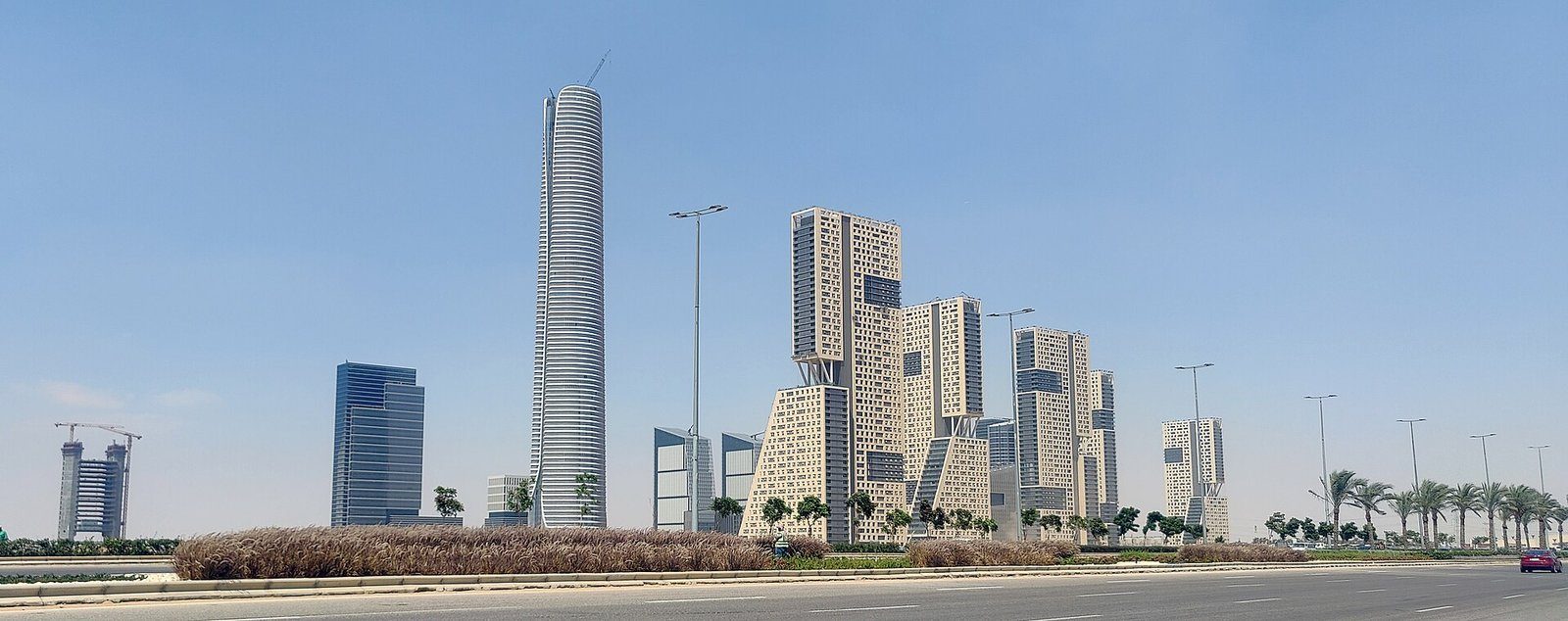 La Iconic Tower y el nuevo distrito central de negocios de la Nueva Capital Administrativa de Egipto