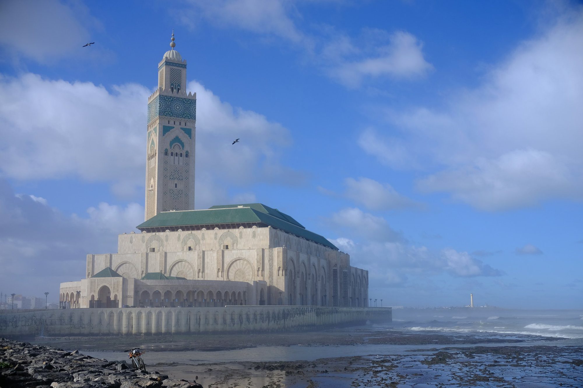 La Mezquita Hassan II a orillas del Atlántico, Casablanca