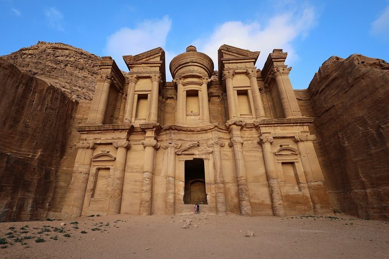 El Monasterio de Petra, Jordania